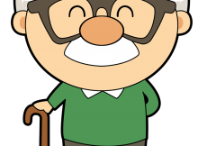 Dadaji ke baal safed