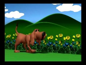 The dog says bow wow Lyrics - English Nursery Rhymes
