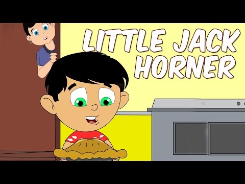 Little Jack Horner sat in the corner