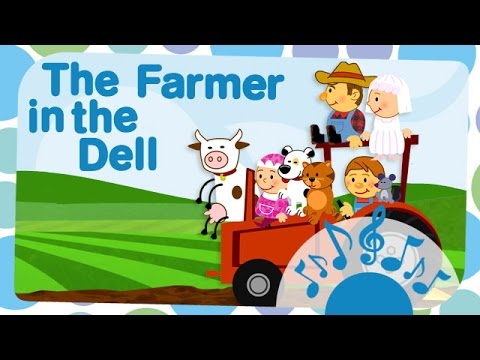 The Farmer In The Dell Lyrics - English Nursery Rhymes